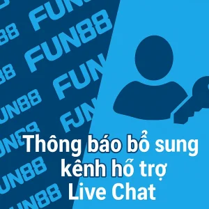 avatar cập nhật bổ sung kênh hỗ trợ livechat fun88