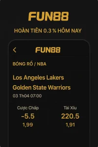 Cược Bóng rổ tại fun88